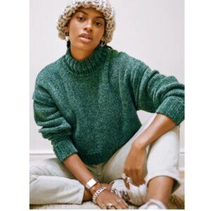 UO Green Chenille Sweater (M)